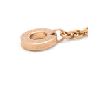 ブルガリ BVLGARI ビーゼロワン エレメント ピンクゴールドXホワイト K18PG セラミック SM ブレスレット ローズゴールド