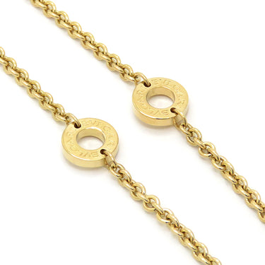 ブルガリ BVLGARI ビーゼロワン エレメントネックレス イエローゴールド K18YG ネックレス B-zero1 750YG