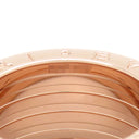 ブルガリ BVLGARI ビーゼロワン ロック B-zero1 4バンドリング 357957 ピンクゴールド×ブラック K18PG セラミック #51(JP11) リング 指輪 黒 750PG 18金 10号