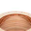 ブルガリ BVLGARI ビーゼロワン ロック B-zero1 4バンドリング 357957 ピンクゴールド×ブラック K18PG セラミック #51(JP11) リング 指輪 黒 750PG 18金 10号