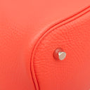 エルメス HERMES ピコタンロックMM ローズジャイプール トリヨンクレマンス ハンドバッグ シルバー金具