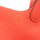 エルメス HERMES ピコタンロックMM ローズジャイプール トリヨンクレマンス ハンドバッグ シルバー金具