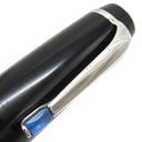 モンブラン Montblanc ボエム ブルー MB5795 ブラック×シルバー 樹脂系 GP ボールペン 黒 インク切れ