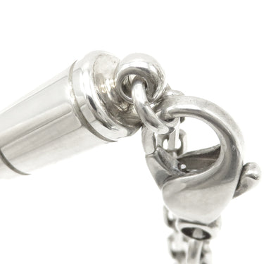 エルメス HERMES アジェンダ用チェーン付きボールペン シルバー シルバー925 ボールペン キャップ式 筆記確認済み