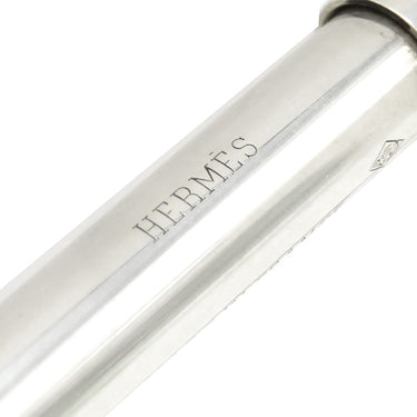 エルメス HERMES アジェンダ用チェーン付きボールペン シルバー シルバー925 ボールペン キャップ式 筆記確認済み
