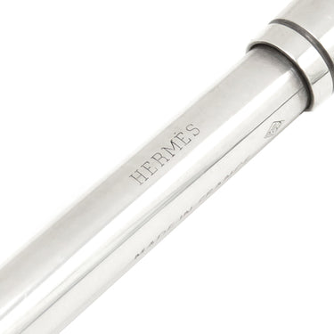 エルメス HERMES アジェンダ用チェーン付きボールペン シルバー シルバー925 ボールペン キャップ式 筆記確認済み