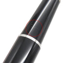 モンブラン Montblanc マイスターシュテュック ソリテール ドゥエ ブラック×シルバー メタル プレシャスレジン K18(ペン先) 万年筆 F(細字) インク切れ カートリッジ/インク吸入両用式