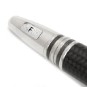 モンブラン Montblanc スターウォーカー カーボン 109340 ブラック×シルバー メタル アンスラサイトカーボンファイバー K14(ペン先) 万年筆 F(細字) カートリッジ付き