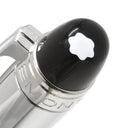 モンブラン Montblanc スターウォーカー カーボン 109340 ブラック×シルバー メタル アンスラサイトカーボンファイバー K14(ペン先) 万年筆 F(細字) カートリッジ付き