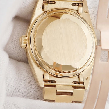 腕時計 ロレックス ROLEX デイデイト 36 18038 86番 自動巻き メンズ OH済 86番 K18YG無垢 純正ダイヤ ルビー