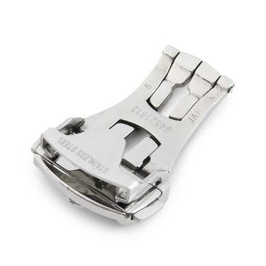 オメガ OMEGA シルバー ステンレススチール 腕時計パーツ 純正 18mm幅対応 フォールディング Dバックル パーツ 替え 交換 予備 ステンレス SS シルバー 銀