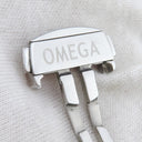 オメガ OMEGA シルバー ステンレススチール 腕時計パーツ 純正 18mm幅対応 フォールディング Dバックル パーツ 替え 交換 予備 ステンレス SS シルバー 銀