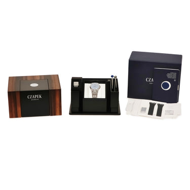 腕時計 チャペック CZAPEK アンタークティック S パサージュ ドゥ ドレーク Antarctique 自動巻き メンズ 新品同様 デイト