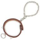 エルメス HERMES リヴァル ゴールド ヴォースイフト メタル グローブホルダー シルバー金具 茶