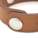 エルメス HERMES リヴァル ゴールド ヴォースイフト メタル グローブホルダー シルバー金具 茶