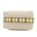 エルメス HERMES ブリッド ア ブラック オ カレPM セーグル ウール ポーチ シルバー金具 ハンドバッグ バニティバッグ