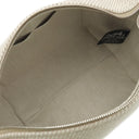 エルメス HERMES ブリッド ア ブラック オ カレPM セーグル ウール ポーチ シルバー金具 ハンドバッグ バニティバッグ