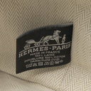 エルメス HERMES ブリッド ア ブラック オ カレPM セーグル ウール ポーチ シルバー金具 ハンドバッグ バニティバッグ