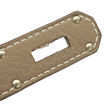 エルメス HERMES ケリー アッカド PM エトゥープ トゴ ボディバッグ シルバー金具 グレージュ ショルダー