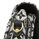 ルイヴィトン LOUIS VUITTON ポシェット メティス MM M57272 ブラック×ホワイト レザー モノグラムジャガードキャンバス 2WAYバッグ ゴールド金具 SINCE1854 ショルダー 黒 白