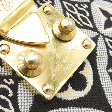 ルイヴィトン LOUIS VUITTON ポシェット メティス MM M57272 ブラック×ホワイト レザー モノグラムジャガードキャンバス 2WAYバッグ ゴールド金具 SINCE1854 ショルダー 黒 白
