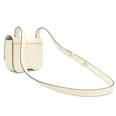 エルメス HERMES デッラ カヴァッレリア ミニ ナタ ヴォーエプソン ショルダーバッグ シャンパンゴールド金具 アイボリー