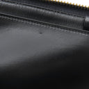 エルメス HERMES 書類ケース ブラック ボックスカーフ クラッチバッグ ゴールド金具 黒 ドキュメントケース セカンドバッグ