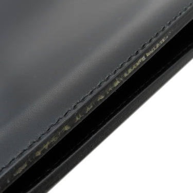 エルメス HERMES 書類ケース ブラック ボックスカーフ クラッチバッグ ゴールド金具 黒 ドキュメントケース セカンドバッグ