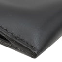 エルメス HERMES 書類ケース ブラック ボックスカーフ クラッチバッグ ゴールド金具 黒 ドキュメントケース セカンドバッグ