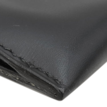 エルメス HERMES 書類ケース ブラック ボックスカーフ クラッチバッグ ゴールド金具 黒 ドキュメントケース セカンドバッグ