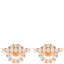 エルメス HERMES フィネス ピンクゴールド K18PG ダイヤモンド ピアス 34Pダイヤ 750 ローズゴールド トグルクラスプ