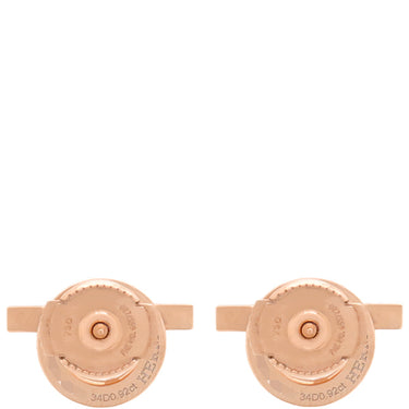 エルメス HERMES フィネス ピンクゴールド K18PG ダイヤモンド ピアス 34Pダイヤ 750 ローズゴールド トグルクラスプ