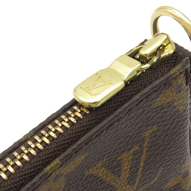 ルイヴィトン LOUIS VUITTON ポシェット アクセソワール M51980 モノグラム モノグラムキャンバス アクセサリーポーチ ゴールド金具 茶 ハンドバッグ ミニバッグ