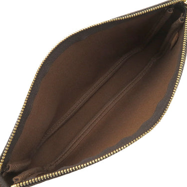 ルイヴィトン LOUIS VUITTON ポシェット アクセソワール M51980 モノグラム モノグラムキャンバス アクセサリーポーチ ゴールド金具 茶 ハンドバッグ ミニバッグ