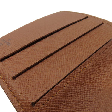 ルイヴィトン LOUIS VUITTON コンパクトジップ M61667 モノグラム モノグラムキャンバス 二つ折り財布 ゴールド金具 コンパクトウォレット 茶