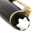 モンブラン Montblanc マイスターシュテュック ゴールド クラシック ブラック×ゴールド GP プレシャスレジン ボールペン 黒 筆記確認済み 黒インク