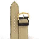 カルティエ Cartier ブラック クロコダイル GP 腕時計パーツ 新品同様 純正 替え クロコ バンド ベルト ストラップ 純正GP製尾錠付き 20ｍｍ ブラック 黒