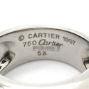 カルティエ Cartier ヌーベルバーグ ホワイトゴールド K18WG #53(JP13) リング 指輪 750 18K 12.5号