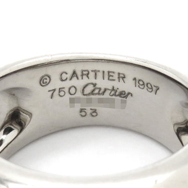カルティエ Cartier ヌーベルバーグ ホワイトゴールド K18WG #53(JP13) リング 指輪 750 18K 12.5号