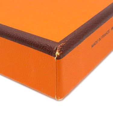 エルメス HERMES ペガサス 9cm ブラウン×ブルー シルク ネクタイ 茶 青 馬 ホース