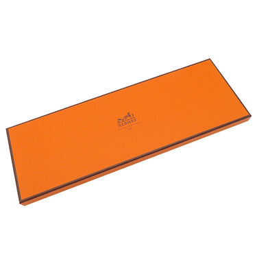 エルメス HERMES ペガサス 9cm ブラウン×ブルー シルク ネクタイ 茶 青 馬 ホース