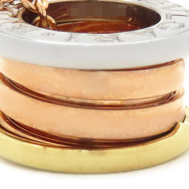 ブルガリ BVLGARI ビーゼロワン パーフェクトミステイク 352397 イエローゴールドXピンクゴールドXホワイトゴールド K18YG K18WG K18PG ネックレス スリーカラー B-zero1 ペンダント 18K 750 YG WG PG