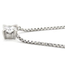 ラソマ LA SOMA プラチナ ダイヤ ネックレス プラチナシルバー Pt850 ダイヤモンド ネックレス 1P 1粒