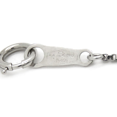 ラソマ LA SOMA プラチナ ダイヤ ネックレス プラチナシルバー Pt850 ダイヤモンド ネックレス 1P 1粒