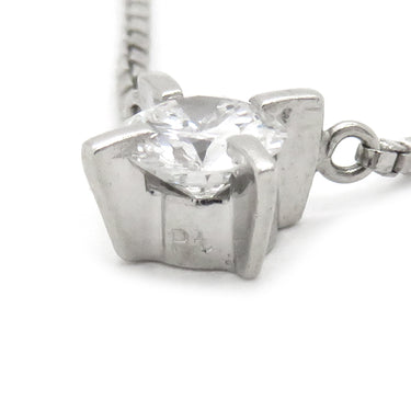 ラソマ LA SOMA プラチナ ダイヤ ネックレス プラチナシルバー Pt850 ダイヤモンド ネックレス 1P 1粒