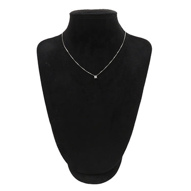 ラソマ LA SOMA プラチナ ダイヤ ネックレス プラチナシルバー Pt850 ダイヤモンド ネックレス 1P 1粒