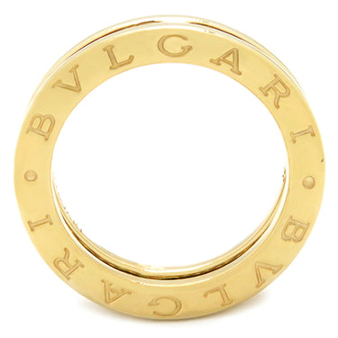 ブルガリ BVLGARI ビーゼロワン B-zero1 ダイヤリング XS イエローゴールド K18YG ダイヤモンド #52(JP12) リング 指輪 750YG 18金 11号