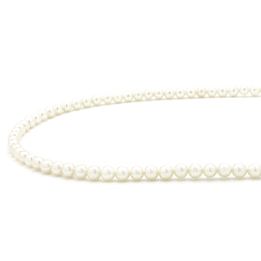 TASAKI TASAKI パールホワイト パール K18YG ネックレス Au750 18K 真珠 小粒 ベビーパール 淡水真珠 セミラウンドシェイプ