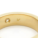 カルティエ Cartier ラブリング ハーフダイヤ B4032455 イエローゴールド K18YG ダイヤモンド #55(JP15) リング 指輪 LOVE Ring 750 18K 18金 14.5号