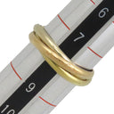 カルティエ Cartier トリニティ ホワイトゴールドXイエローゴールドXピンクゴールド K18WG K18YG K18PG #48(JP8) リング 指輪 3連 3カラー 8号